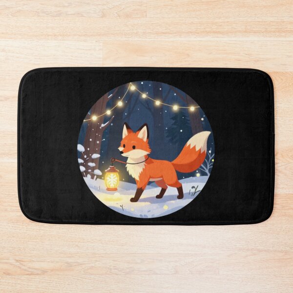Item preview, Frosty Fox & His Snowflake Lantern designed and sold by Aetheriswork.