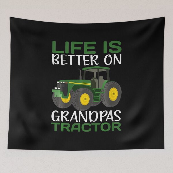 Item preview, Kids Tractor Boy Life Is Better On Grandpa'S Tractor Grandson designed and sold by JanieLucia.