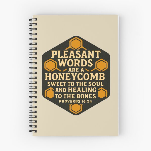 Item preview, Proverbs 16:24 Pleasant Words Are A Honeycomb designed and sold by plushism.
