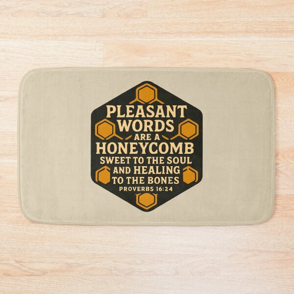 Item preview, Proverbs 16:24 Pleasant Words Are A Honeycomb designed and sold by plushism.