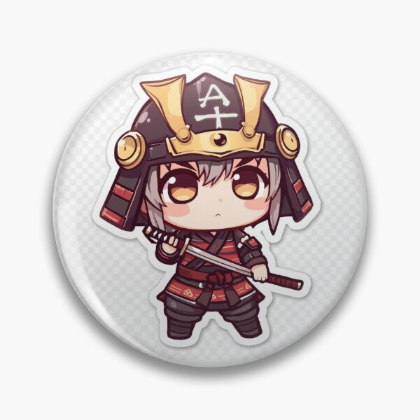 Item preview, Chibi samurai designed and sold by Chempakastudio.