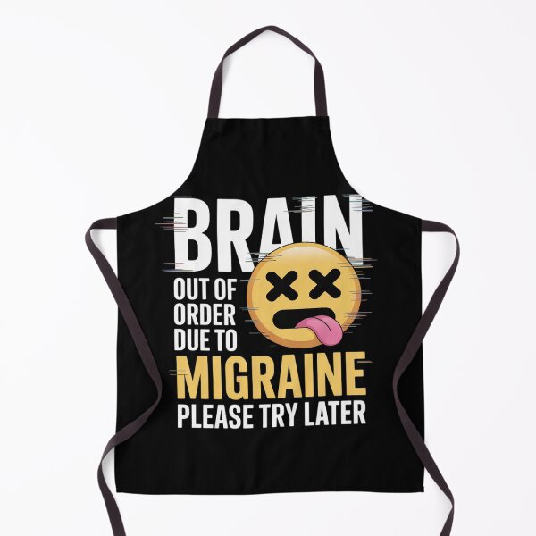 Item preview, Brain Out of Order Due to Migraine Please Try Later designed and sold by DetroitMug.