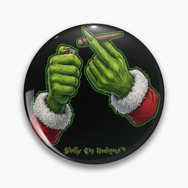 Item preview, Skally Cap Hooligans: Grinch-Blünt designed and sold by Skally Cap Hooligans™.