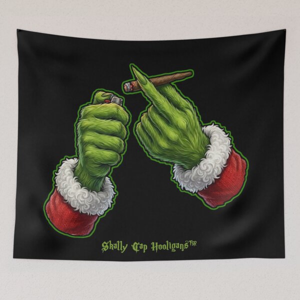 Item preview, Skally Cap Hooligans: Grinch-Blünt designed and sold by Skally Cap Hooligans™.
