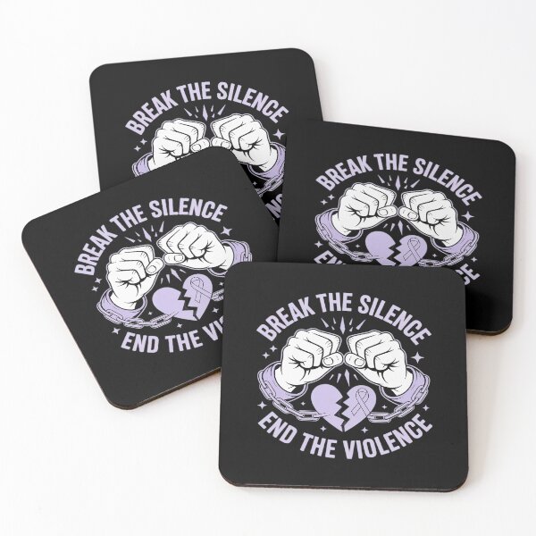 Item preview, Break The Silence End The Violence Purple Ribbon designed and sold by DetroitMug.