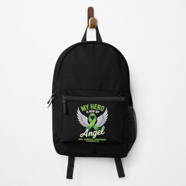 Item preview, My Hero Is Now My Angel Green Ribbon Non-Hodgkin Lymphoma designed and sold by milanforbes.