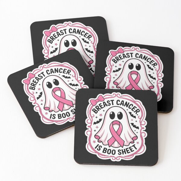 Item preview, Breast Cancer Awareness Boo Sheet Pink Ribbon Boo Ghost designed and sold by DetroitMug.