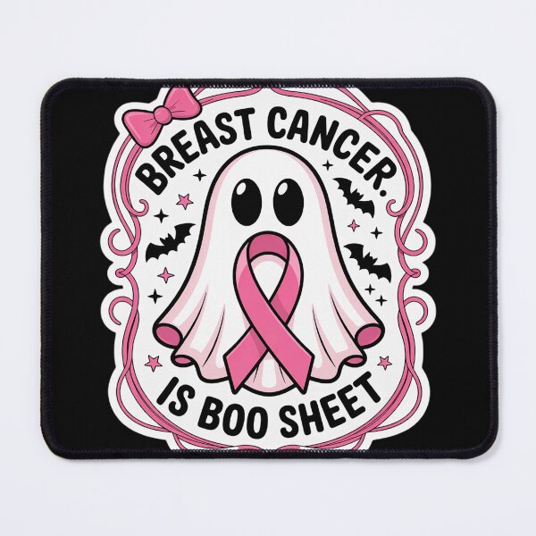 Item preview, Breast Cancer Awareness Boo Sheet Pink Ribbon Boo Ghost designed and sold by DetroitMug.