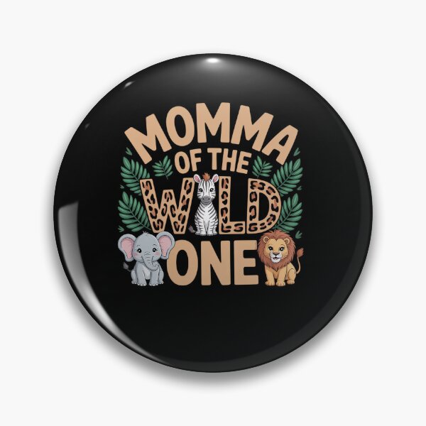 Item preview, Momma of The Wild One Animal Safari 1st Birthday Theme  designed and sold by FortuneFull.