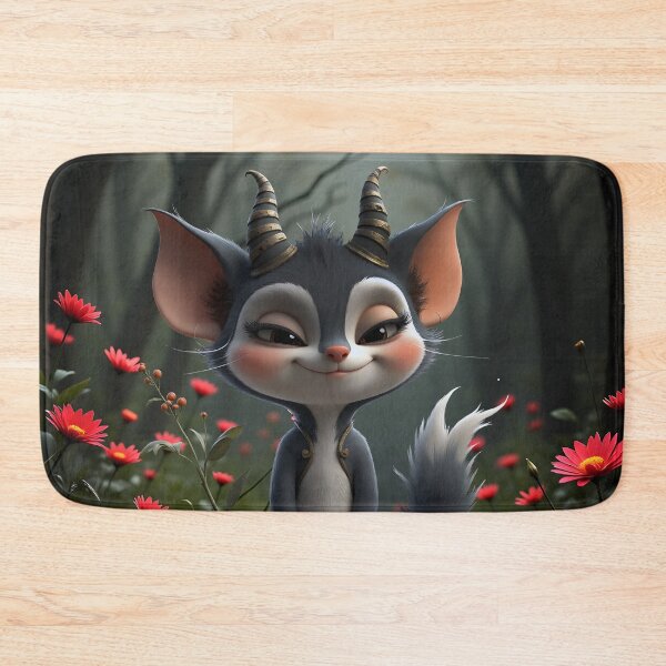 Item preview, Moonlit Mischief – Forest Spirit of the Crimson Bloom. designed and sold by nicky2342.