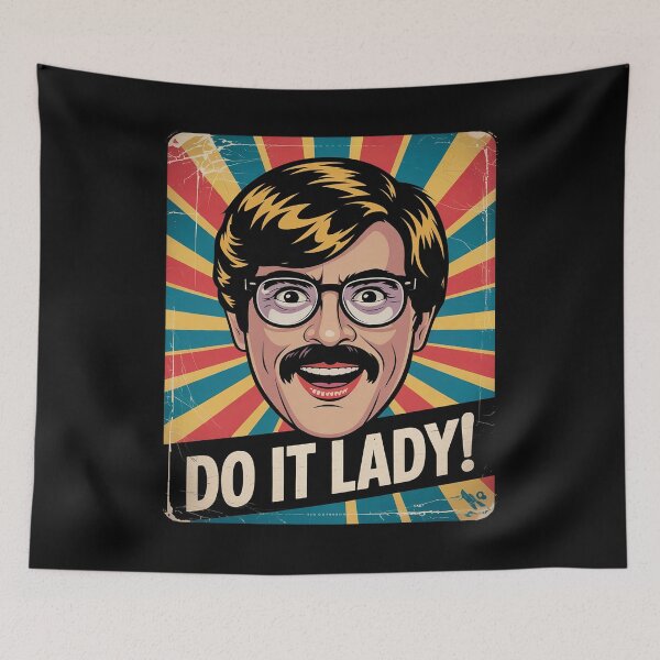 Item preview, Vintage Do It Lady Chit Funny Trending Meme Humor  designed and sold by VerseFarm.