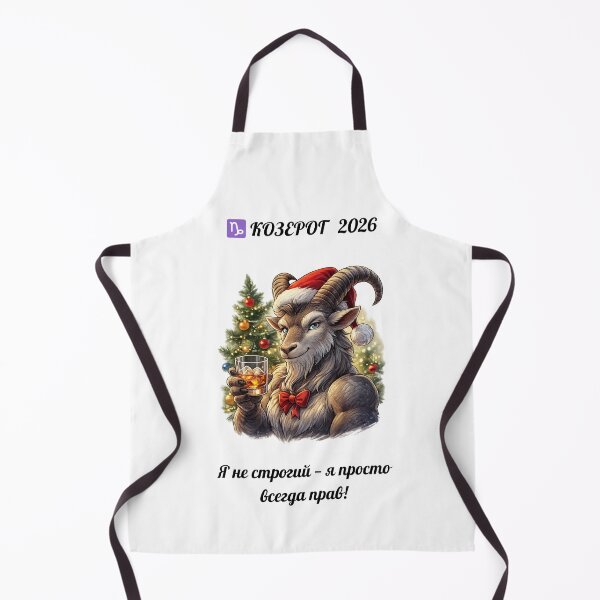 Item preview, Козерог 2026 — Я не строгий, я просто всегда прав! designed and sold by PrintJoy2025.
