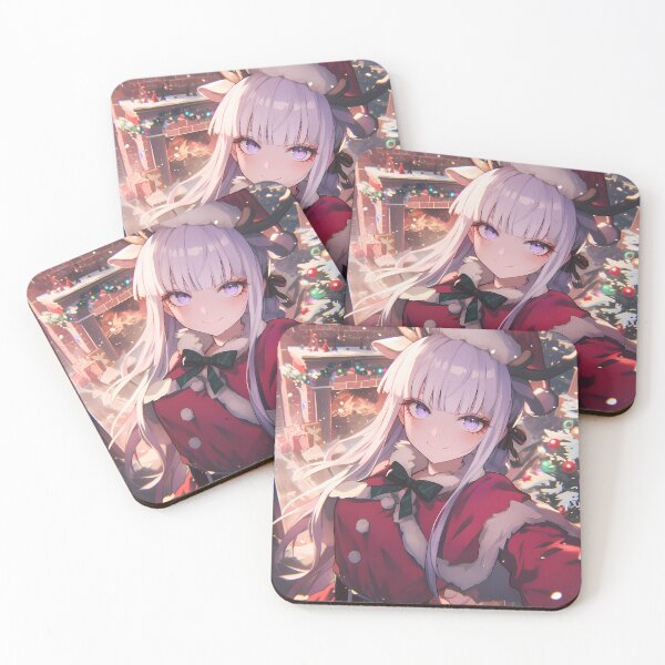 Item preview, Christmas Kyoko Kirigiri Danganronpa Anime Girl Holiday Winter Festive Charm designed and sold by Raslbazola.