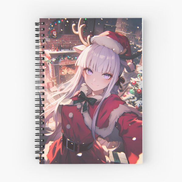 Item preview, Christmas Kyoko Kirigiri Danganronpa Anime Girl Holiday Winter Festive Charm designed and sold by Raslbazola.