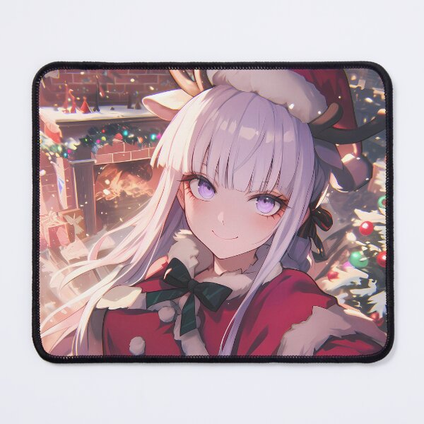 Item preview, Christmas Kyoko Kirigiri Danganronpa Anime Girl Holiday Winter Festive Charm designed and sold by Raslbazola.