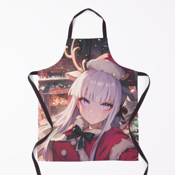 Item preview, Christmas Kyoko Kirigiri Danganronpa Anime Girl Holiday Winter Festive Charm designed and sold by Raslbazola.