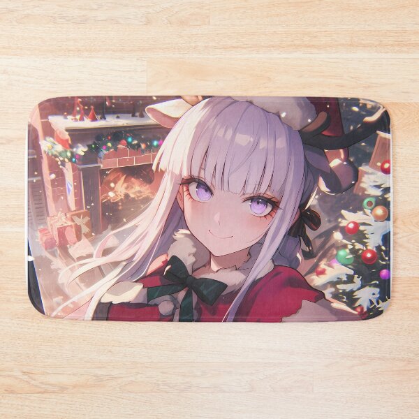 Item preview, Christmas Kyoko Kirigiri Danganronpa Anime Girl Holiday Winter Festive Charm designed and sold by Raslbazola.