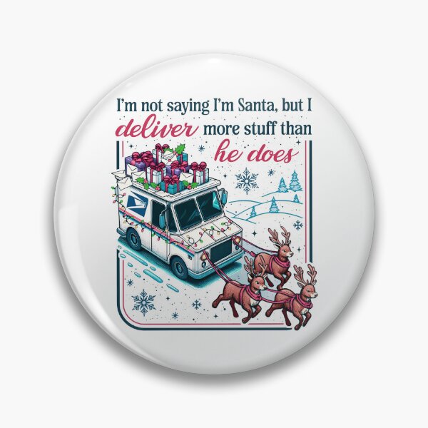 Item preview, Post Office Christmas, Mail Carrier Christmas, Funny Xmas Gift for Postal Worker designed and sold by peggycantu.