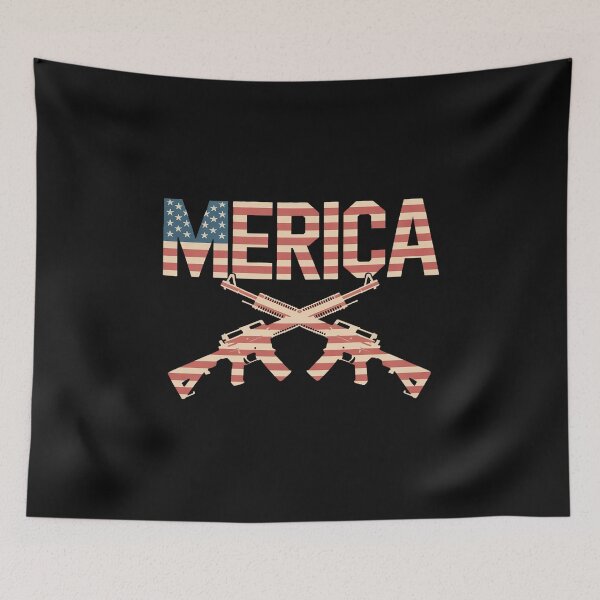 Item preview, Merica American Flag Guns July 4th US designed and sold by TAYLOROUSDALE.