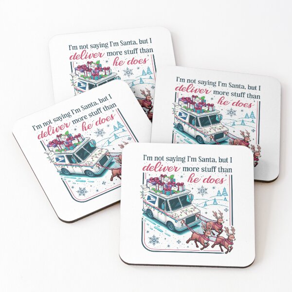Item preview, Post Office Christmas, Mail Carrier Christmas, Funny Xmas Gift for Postal Worker designed and sold by peggycantu.