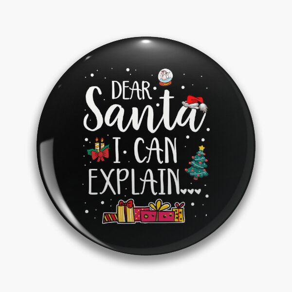 Item preview, Santa Can The Santa Explain On Dear List Funny I Naughty Christmas designed and sold by JoelyNavarro.