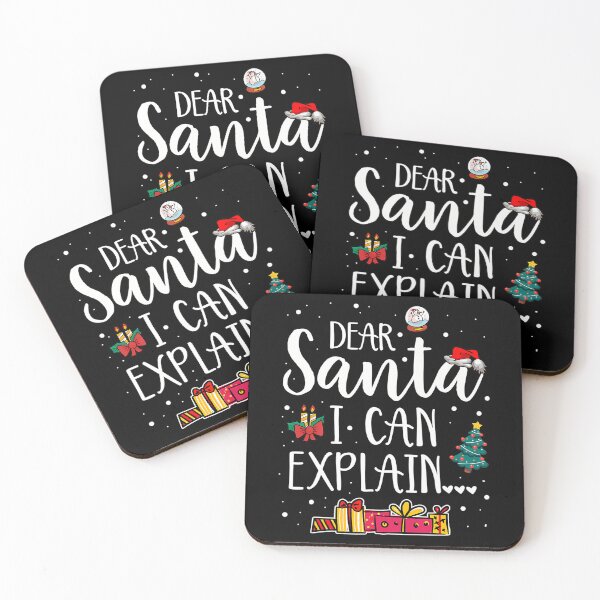Item preview, Santa Can The Santa Explain On Dear List Funny I Naughty Christmas designed and sold by JoelyNavarro.
