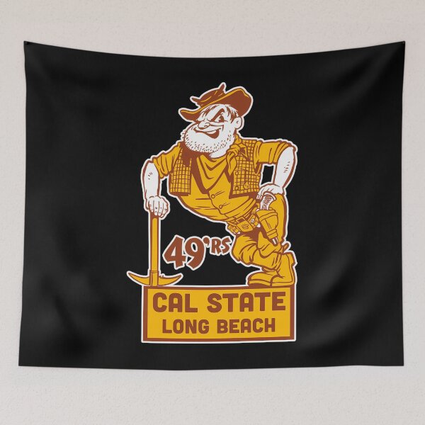 Item preview, Vintage California State Long Beach 49'Rs Mascot designed and sold by Receivirarts.