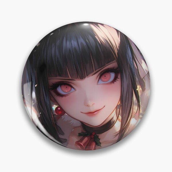 Item preview, Celestia Ludenberg Elegant Christmas Anime Girl Danganronpa Holiday Sparkle designed and sold by Raslbazola.