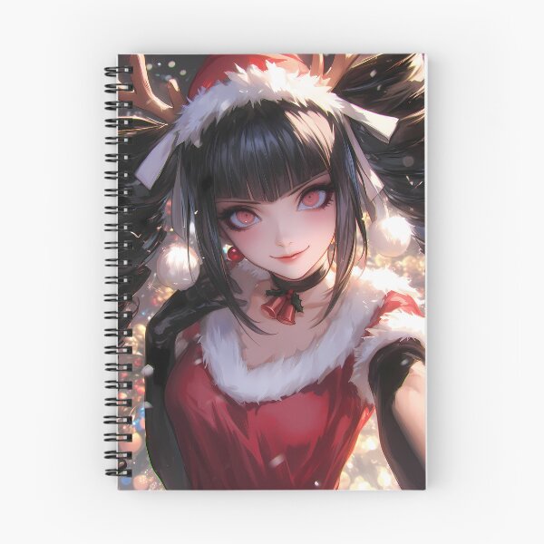 Item preview, Celestia Ludenberg Elegant Christmas Anime Girl Danganronpa Holiday Sparkle designed and sold by Raslbazola.