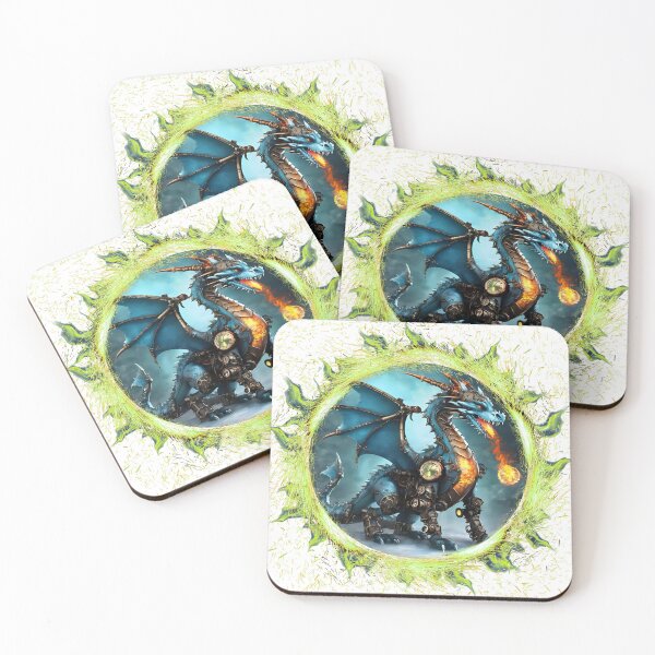 Item preview, Fur Ball Dragon featuring intricate metal gears designed and sold by BandGTees.