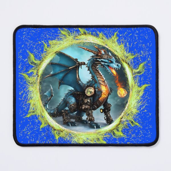 Item preview, Fur Ball Dragon featuring intricate metal gears designed and sold by BandGTees.