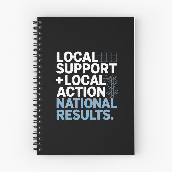 Item preview, Local Support Local Action National Results designed and sold by TiredPack.