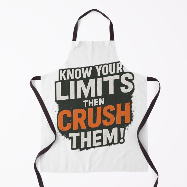 Item preview, Know Your Limits Then Crush Them – Gym Motivation designed and sold by the-dovlat.