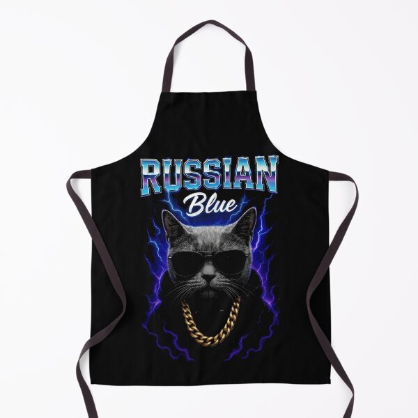 Item preview, Russian blue cat bootleg designed and sold by ghan19.