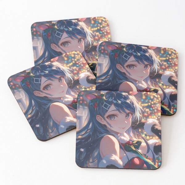 Item preview, Sayaka Maizono Christmas Anime Girl Danganronpa Festive Holiday Bright Cheer designed and sold by Raslbazola.