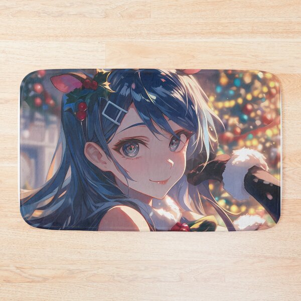 Item preview, Sayaka Maizono Christmas Anime Girl Danganronpa Festive Holiday Bright Cheer designed and sold by Raslbazola.