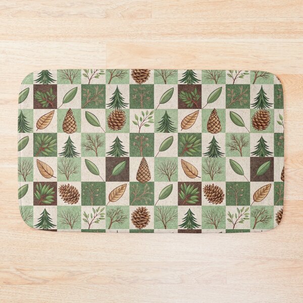 Item preview, Exquisite Christmas design with a checkered pattern designed and sold by Merrylands Artshop.