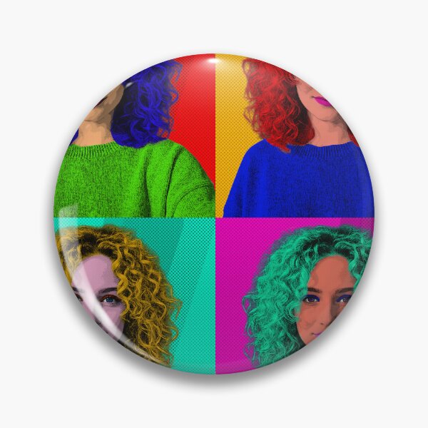 Item preview, Custom Pop art portrait designed and sold by Nora Gad.