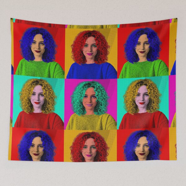 Item preview, Custom Pop art portrait designed and sold by Nora Gad.