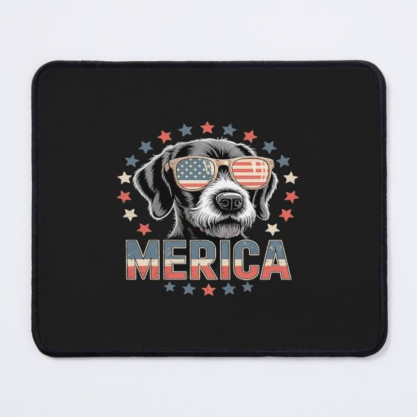 Item preview, Merica German Wirehaired Pointer Dog 4th Of July USA Gift designed and sold by TAYLOROUSDALE.
