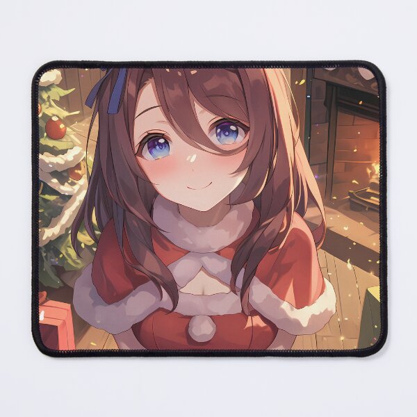 Item preview, Super Creek Christmas Uma Musume Holiday Warm Cozy Gentle Festive Anime Girl designed and sold by Raslbazola.