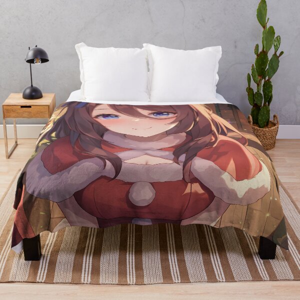 Item preview, Super Creek Christmas Uma Musume Holiday Warm Cozy Gentle Festive Anime Girl designed and sold by Raslbazola.