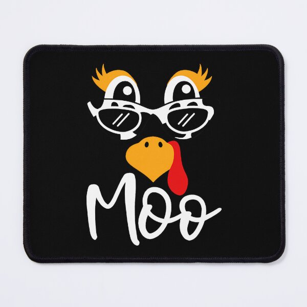Item preview, 90s Moo Funny Festive Holiday Turkey Cow Thanksgiving Day designed and sold by rebeccathanuos.