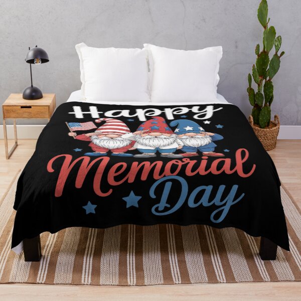 Item preview, Gnomes With Usa Flag Happy Memorial Day designed and sold by DianaStantzo.