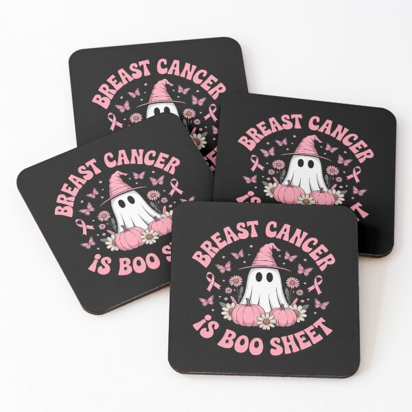 Item preview, Breast Cancer is Boo Sheet Halloween Breast Cancer Awareness designed and sold by DetroitMug.