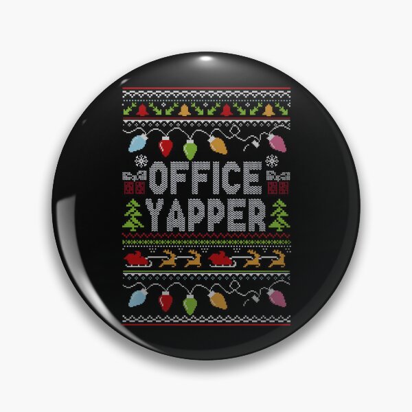 Item preview, Office Yapper Christmas,  Funny Office Holiday, Coworker Office Xmas, Work Christmas designed and sold by peggycantu.