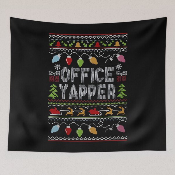 Item preview, Office Yapper Christmas,  Funny Office Holiday, Coworker Office Xmas, Work Christmas designed and sold by peggycantu.