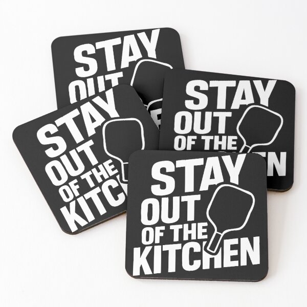 Item preview, Stay Out Of The Kitchen Tee  Funny Pickleball Player Gift designed and sold by MindyMarianela.