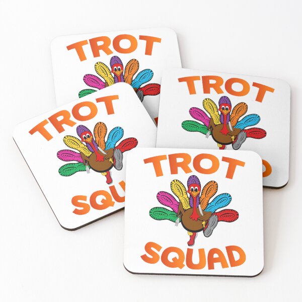 Item preview, Fall 80s Cute Thanksgiving Trot Happy Squad Gobble designed and sold by CalvinVanAuken.