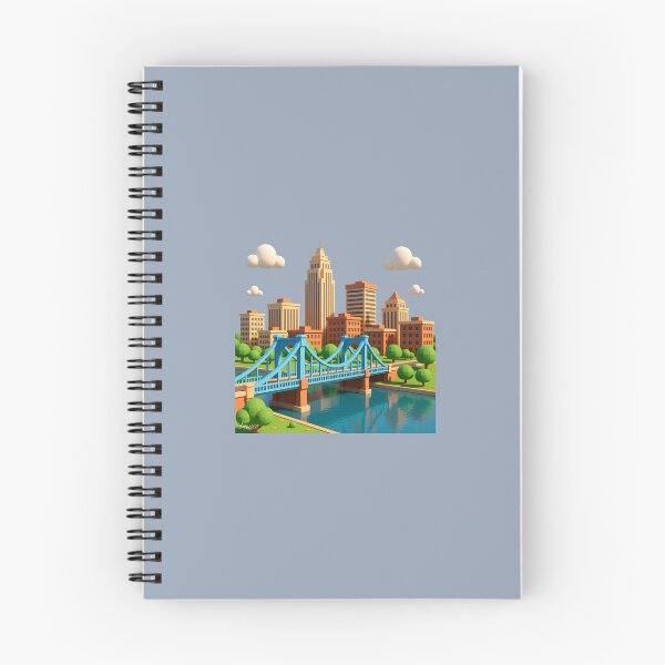 Item preview, Trenton USA – 3D Cute City Label with American Flag ,  designed and sold by PaintMeWorld.